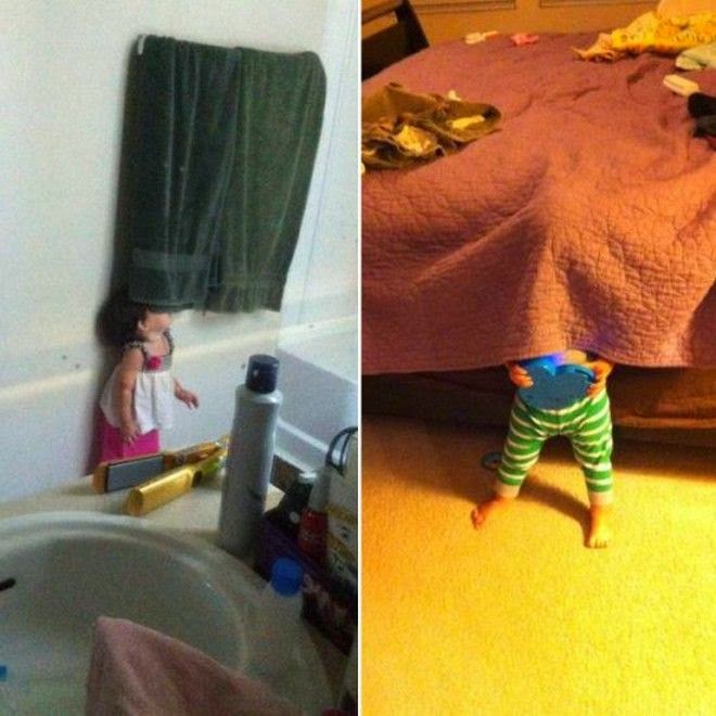 Φωτογραφίες: Πιτσιρίκια που δεν έχουν ιδέα από κρυφτό. Γελάστε ελεύθερα hide-and-seek-fail-2