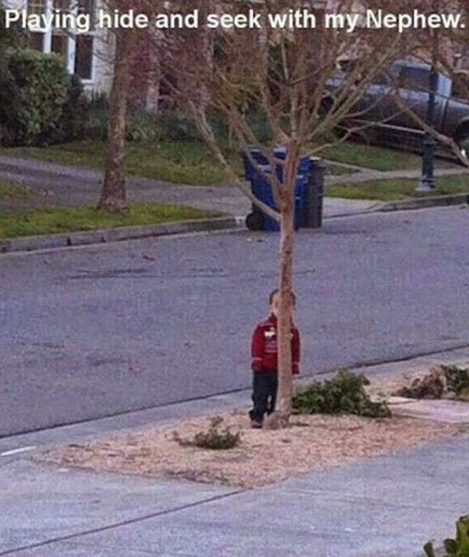 Φωτογραφίες: Πιτσιρίκια που δεν έχουν ιδέα από κρυφτό. Γελάστε ελεύθερα hide-and-seek-fail-5