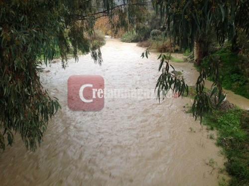 Δυνατή βροχή από το πρωί στη Μεσαρά potami_gortyna