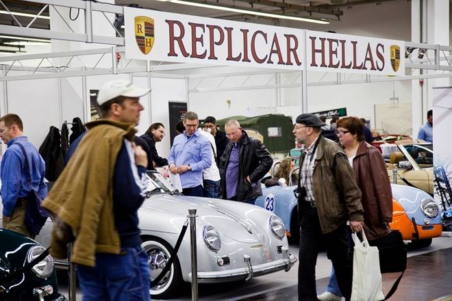 Ροrsche made in Greece replicarexibiotion