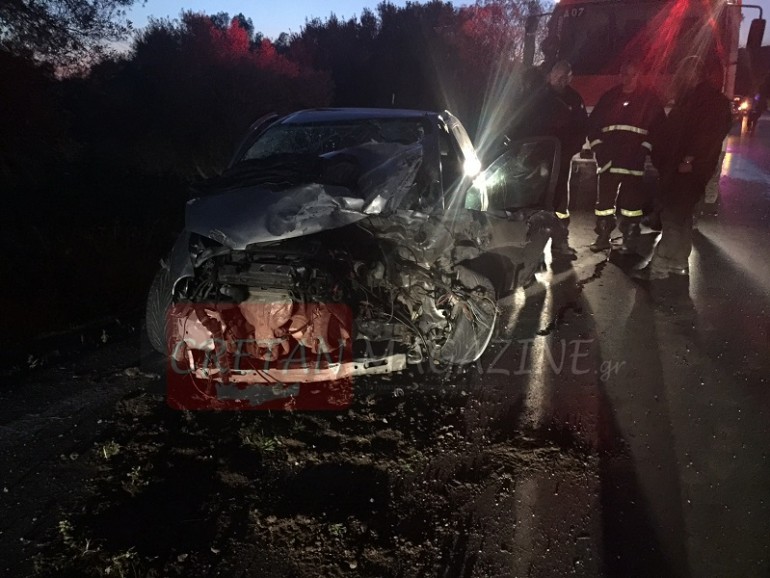 Τροχαίο στους Αγίους Δέκα με ένα σοβαρά τραυματία troxaio_agioi_deka2