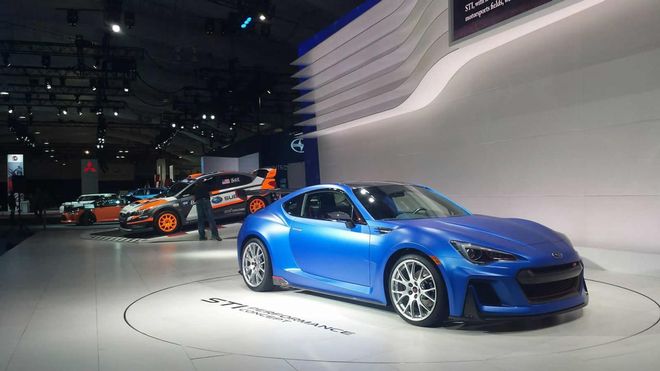 Ανάβει ...φωτιές το Subaru BRZ STI Performance Concept. Subaru4