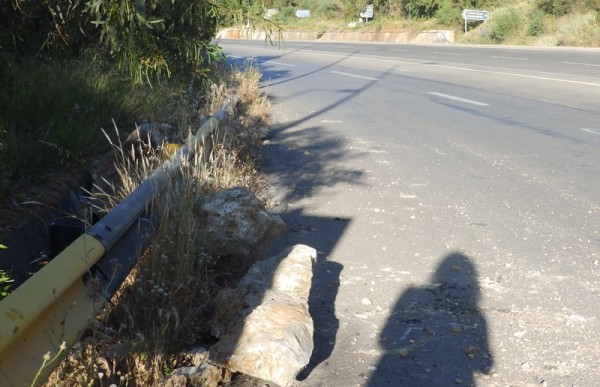 Πτώση βράχων στην εθνική οδό Χανίων–Ρεθύμνης OLYMPUS DIGITAL CAMERA