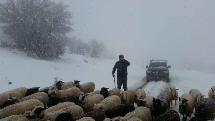 Στα "λευκά" τα Ανώγεια και τον Απρίλη xionia_anogia3
