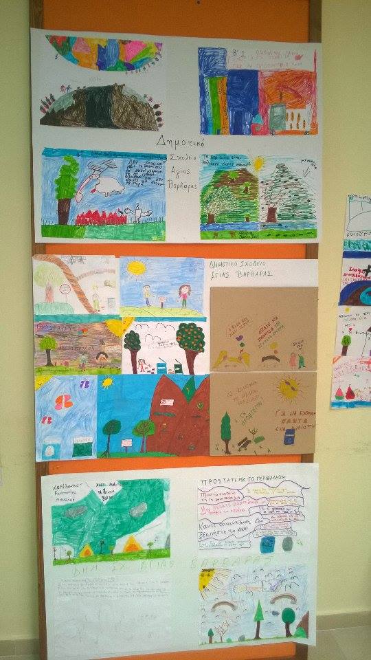 "Το περιβάλλον και ένα όμορφο Δήμο Γόρτυνας" zografies-mathites6