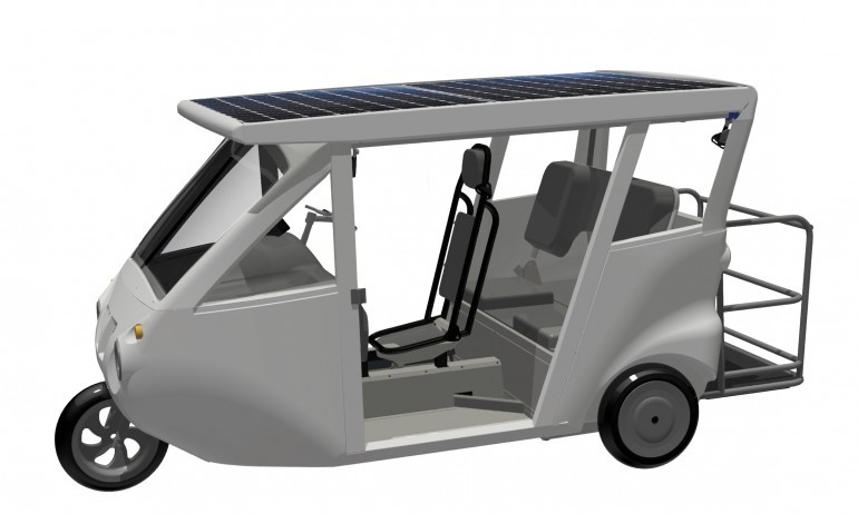 Στους δρόμους το ηλιακό αυτοκίνητο της Κρήτης HOTEL