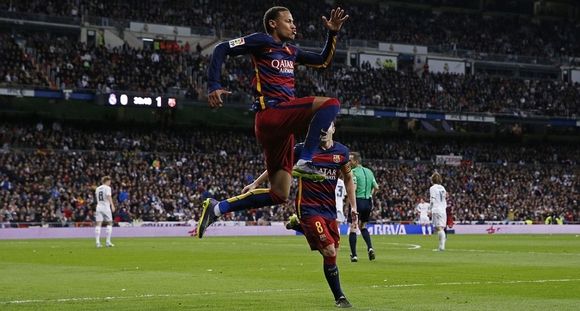 Θρίαμβος για Μπαρτσελόνα, 4-0 την Ρεάλ στη Μαδρίτη neymar