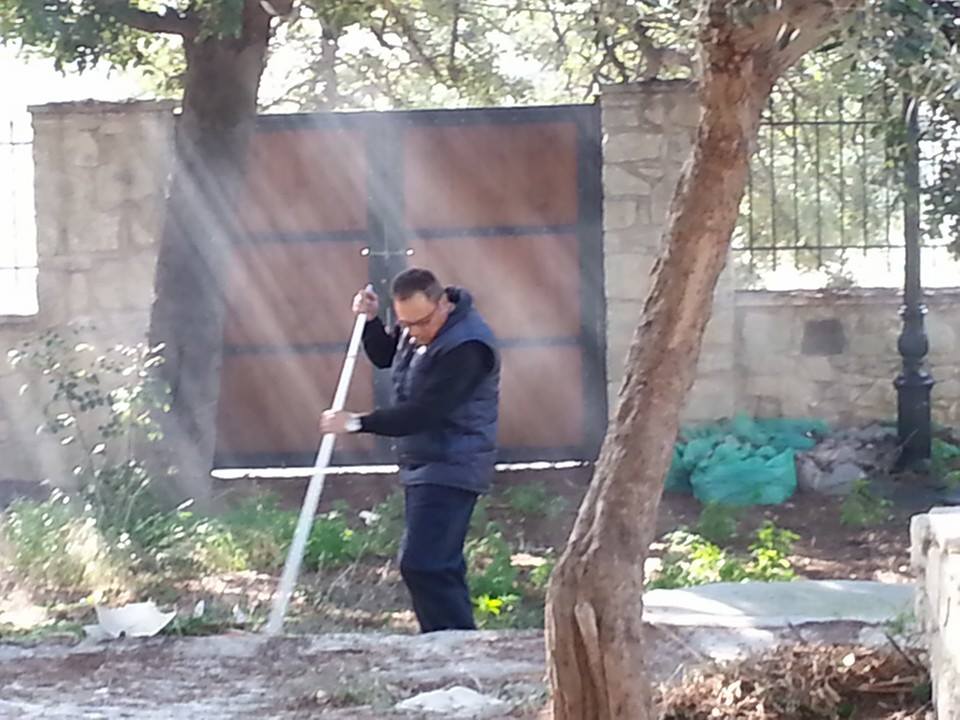 Καθαρισμός και Συντήρηση του Επισκοπείου των Αγίων Δέκα 12376574_942986482454615_5603287583274463996_n