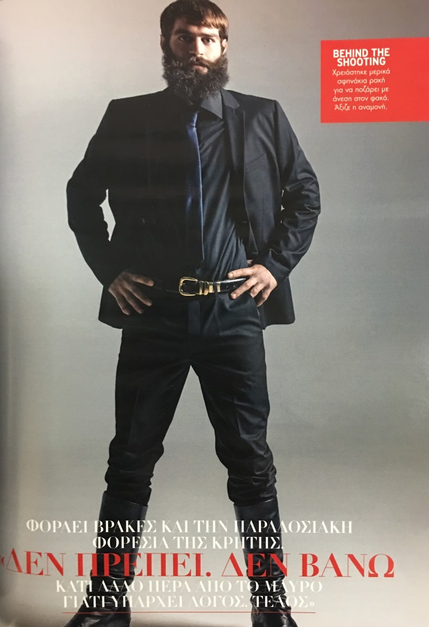 Ο καυτός Κρητικός είναι ... "μελωμένος". Η νέα φωτογράφηση του Στιβακτάκη stathis5