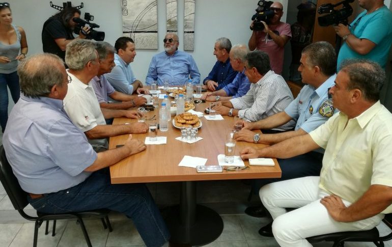 Επίσκεψη Κουρουμπλή στο δήμο Χερσονήσου mastorakis-kouroumplis1