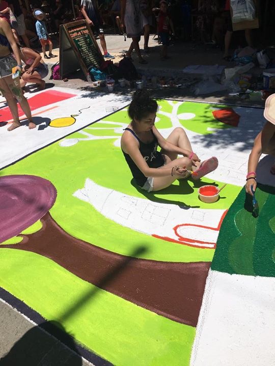 Απολαύστε δημιουργίες από το Matala street painting!