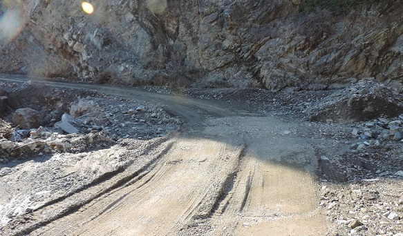 Τριτοκοσμικοί δρόμοι στα νότια παράλια του νομού Ηρακλείου