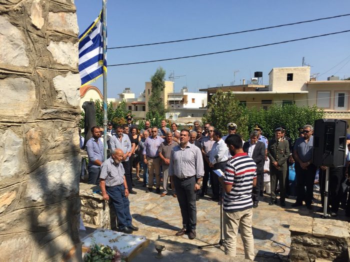 Τίμησαν τους πεσόντες ήρωες Δαμάστα και Μάραθος