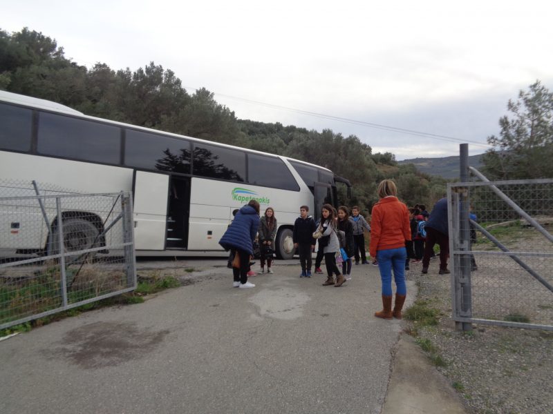 Μαθητές από τα Καπαριανά στο Πάρκο Κυκλοφοριακής Αγωγής στη Γέργερη