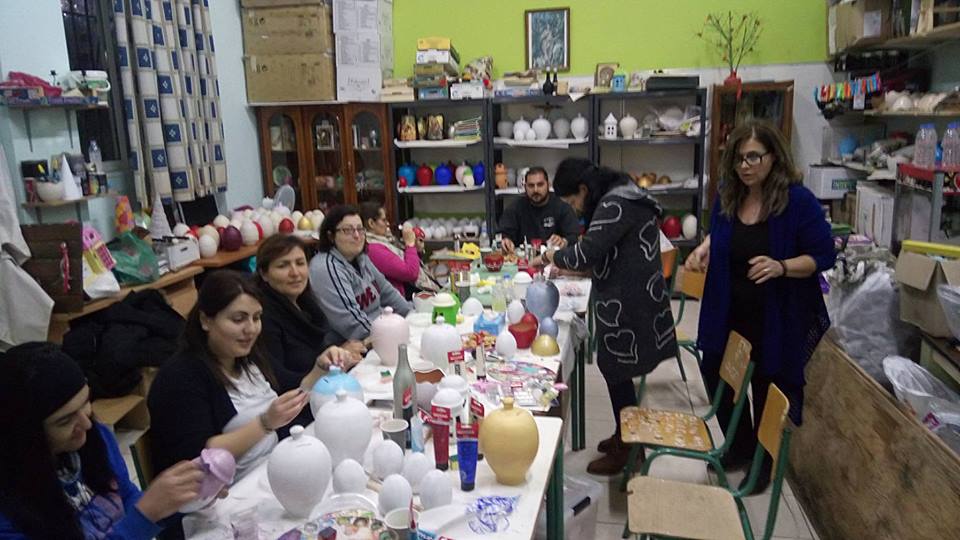 Ξεκίνησε τις ετοιμασίες για το Πασχαλινό παζάρι ο Συλλογος ΑμεΑ "Το Μέλλον"